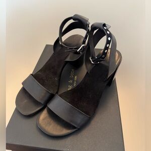Rag & Bone Black Sandal